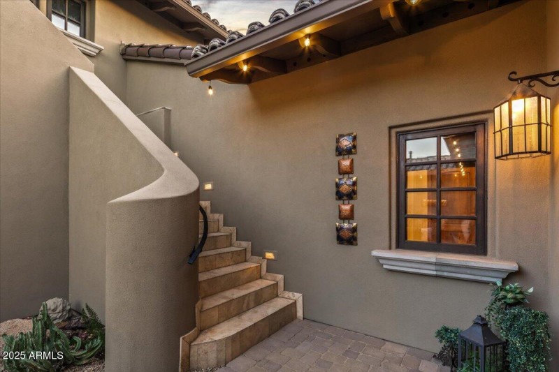 33-Guest House Stairway