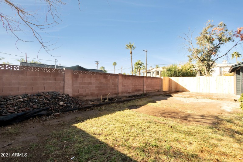 Private Fenced Space