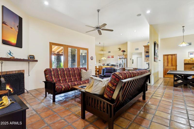 Great Room Opens to Kitchen