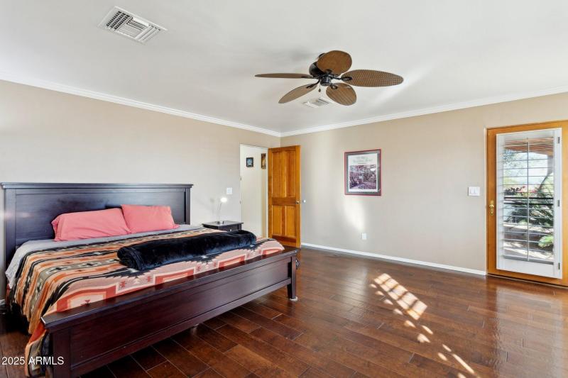 Primary Bedroom with Access to Patio