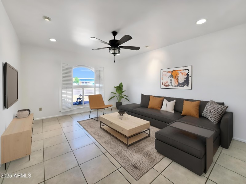 Spacious Living Room