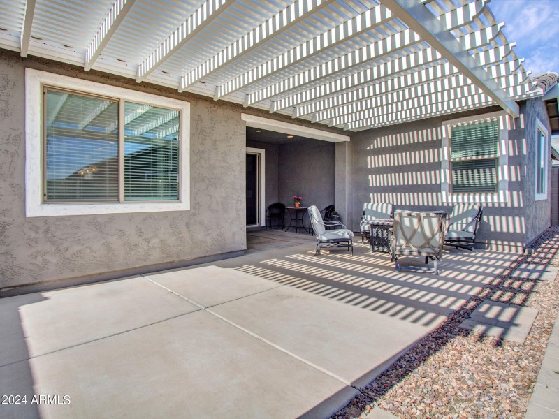 Extended Patio Pergola