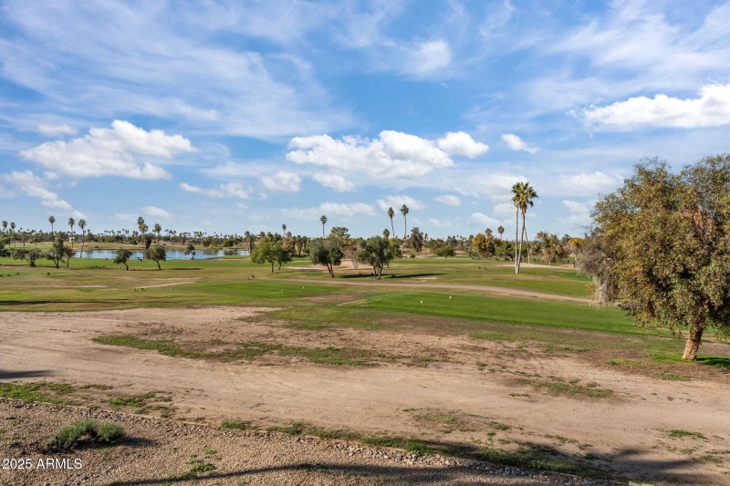 Water view from balcony