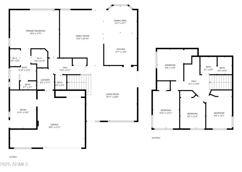 Floorplan for 5255 E Greenway Circle