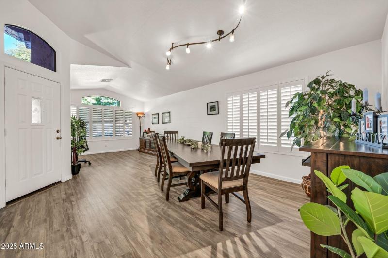 Entry to Formal Living and Dining