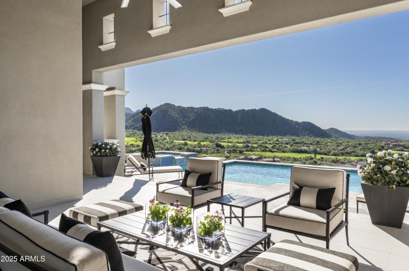 Unending Views from the Covered Patio