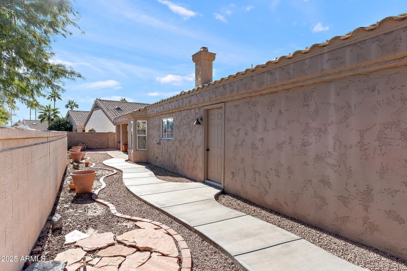 NEWER BACKYARD WALKWAY