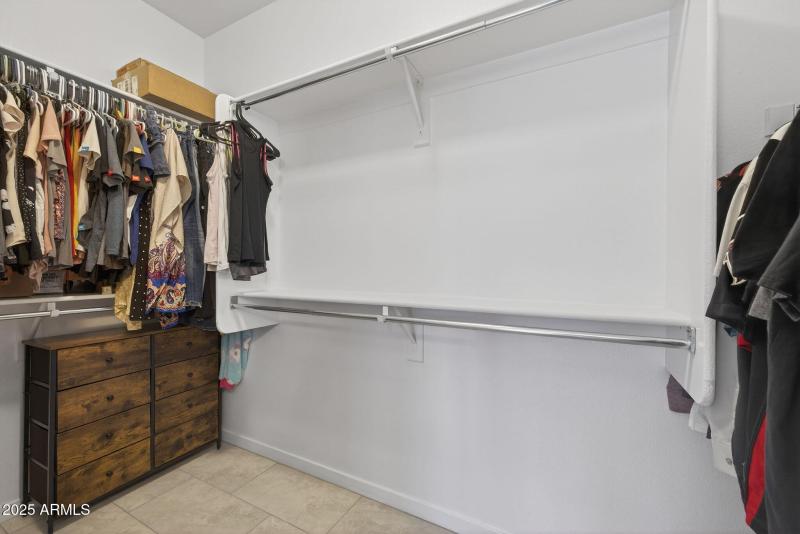 Master closet