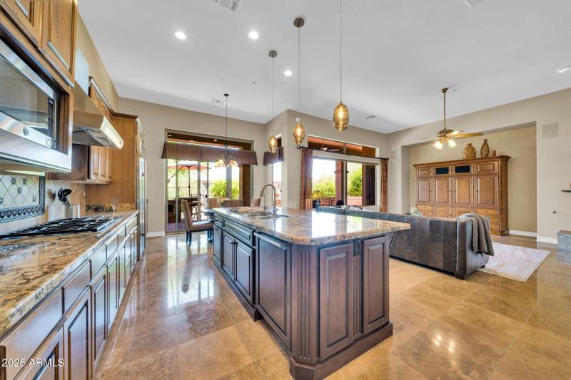 Huge kitchen island