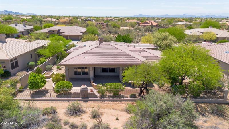 Drone view of 7500 E Pontebella Dr