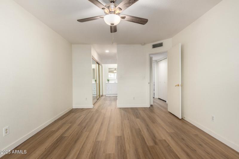 Primary bedroom view 3