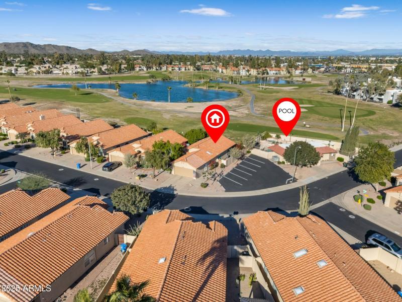 Golf Course lot next to community pool