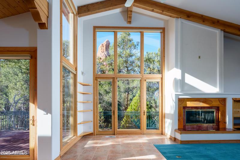 Great Room View Of Coffeepot Rock