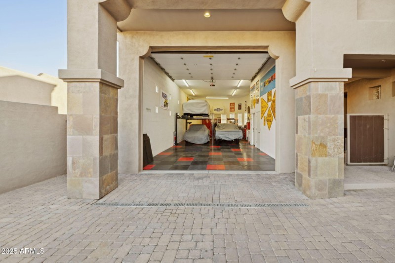 RV garage or stacked Cars