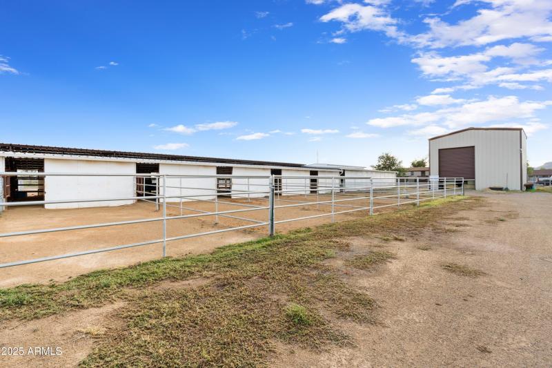 Secondary Barn and Hay Barn
