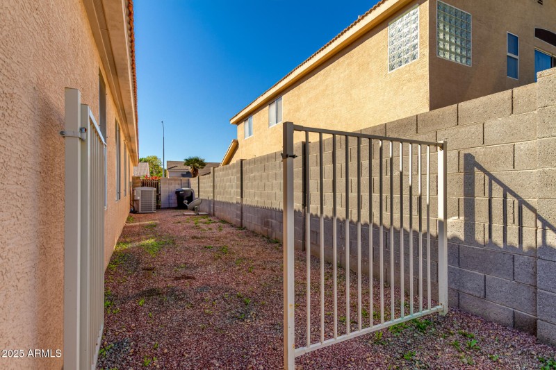 Low Maintenance Side Yard