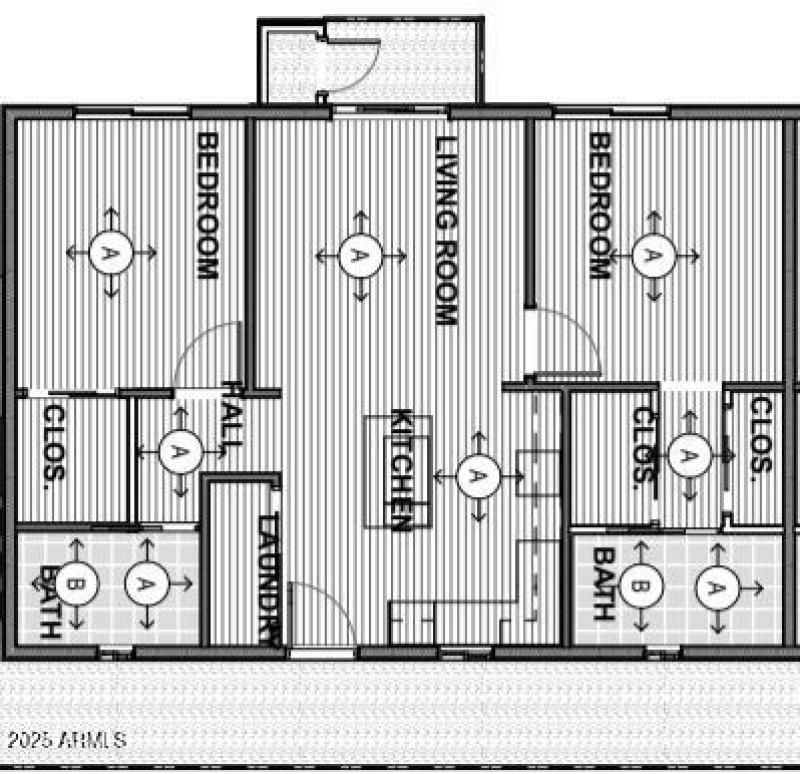2nd floor 2bed_2bath Unit