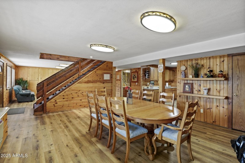 Downstairs Dining area
