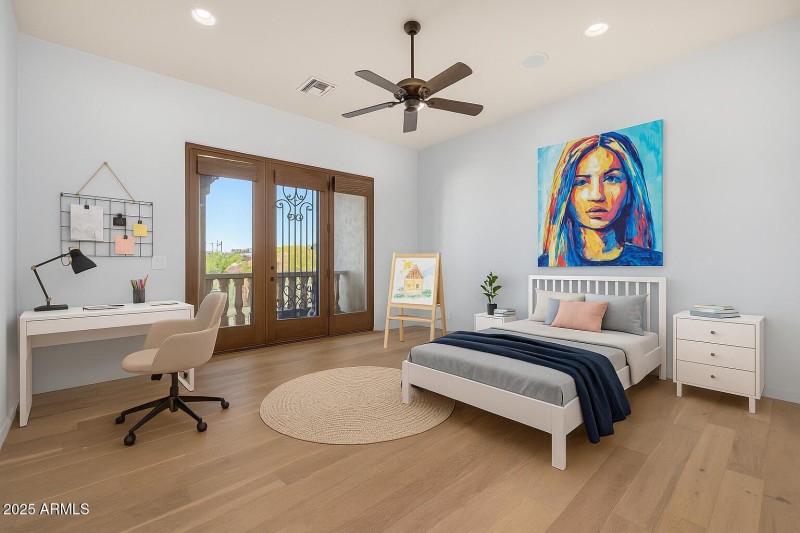 Virtually Staged - Bedroom