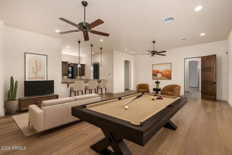 Virtually Staged - Game Room