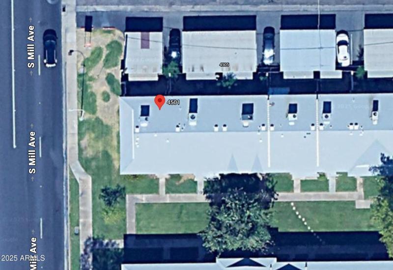 4501 aerial with marker