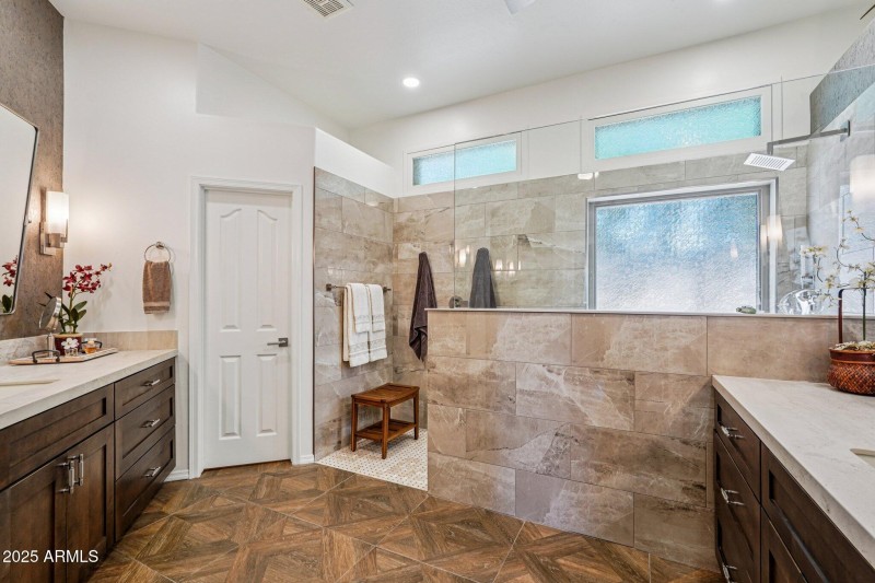 Remodeled Primary Bathroom