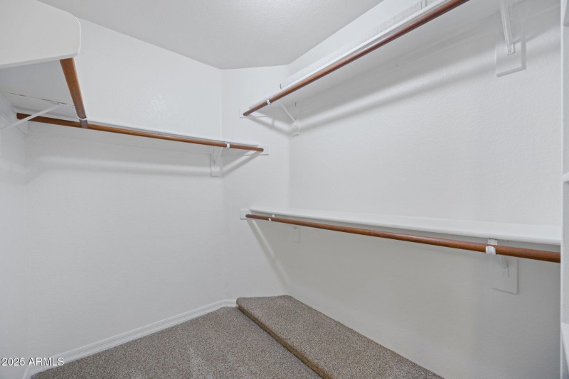 Spacious Walk-In Closet