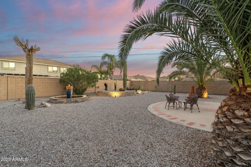 Xeriscaped Backyard