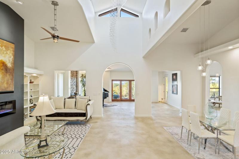 Looking Toward Rear of Home