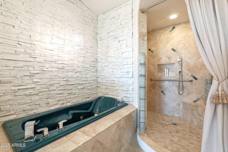 Open Walk-in Shower
