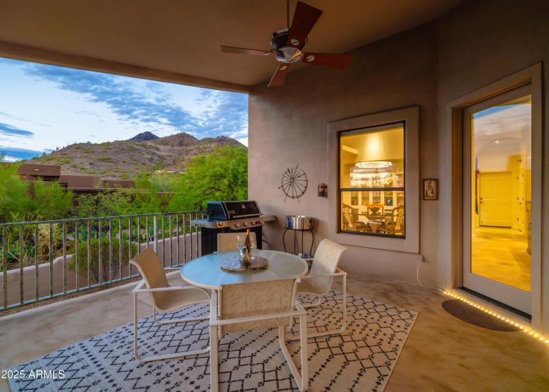 Gas Grilling with Black Mountain Views