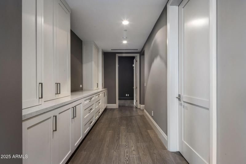 Hallway with great storage