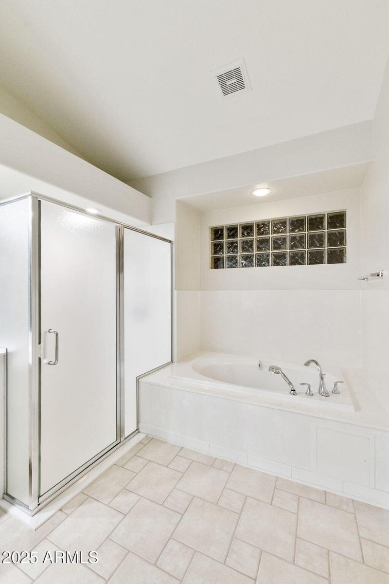 Primary Bath and walk-in shower