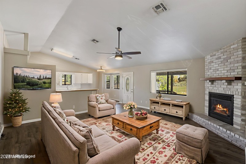 Living Room - Virtually Staged