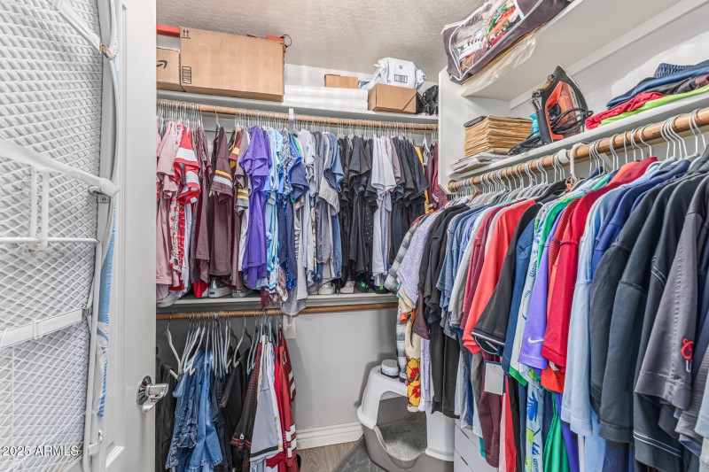 Primary Walk in Closet