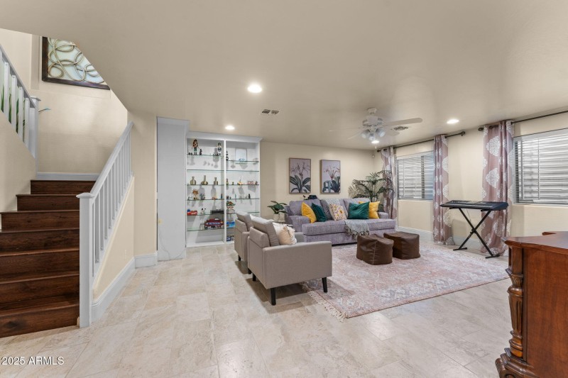 Basement Living Area