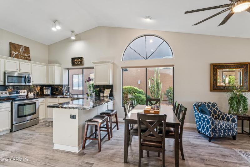 OPEN KITCHEN IN FAMILY ROOM