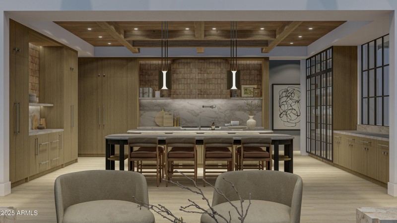 Kitchen looking at from great room