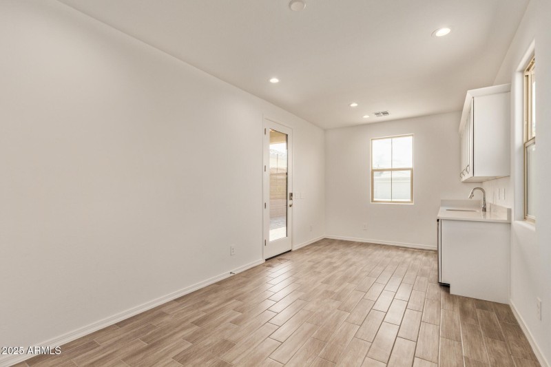 Guest House Living Room & Kitchen