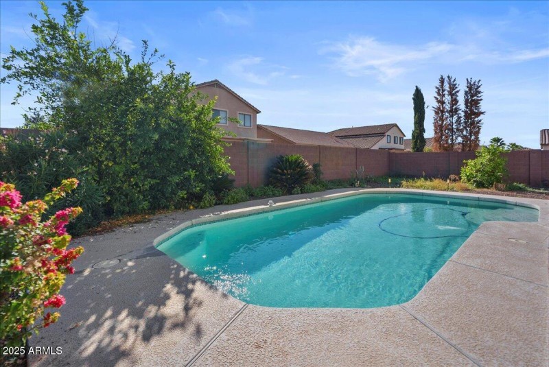 31-Back patio and pool