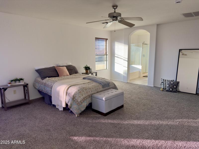 master bedroom. upstairs.