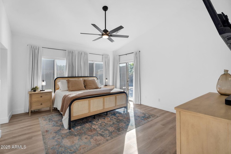 Beautiful primary bedroom