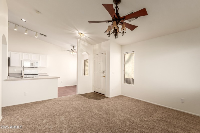 Living Room and kitchen