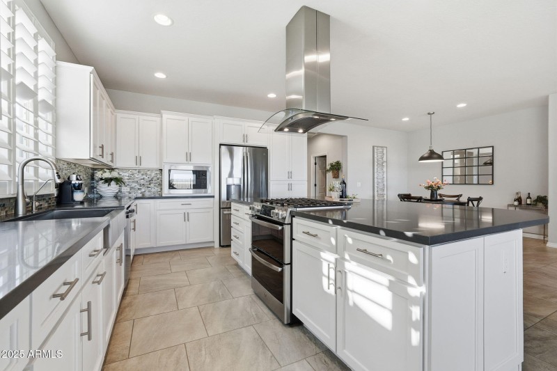 Fully Equipped Kitchen Amenities