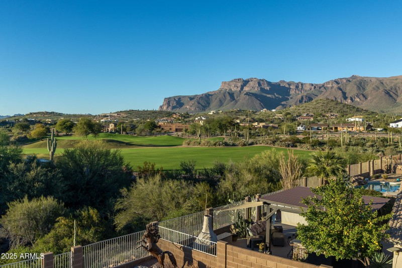 View from master balcony