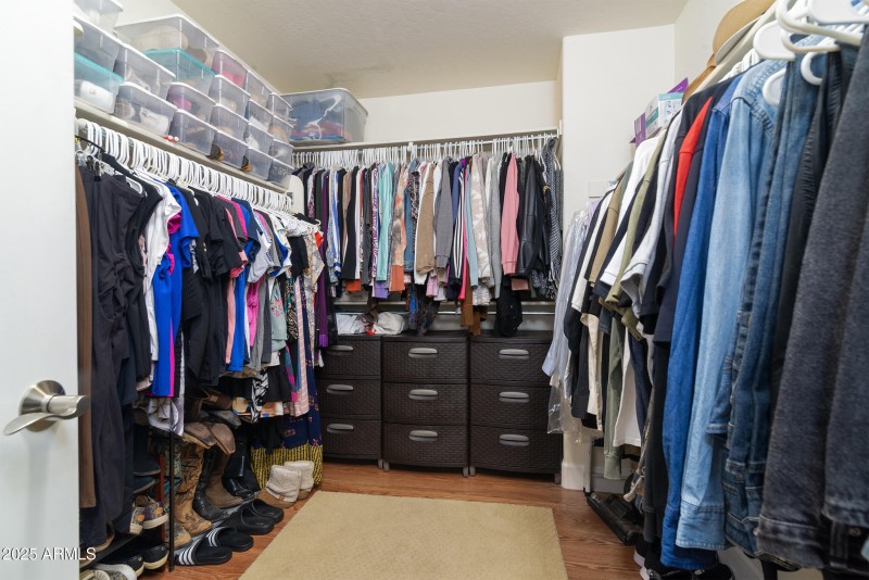 Master closet