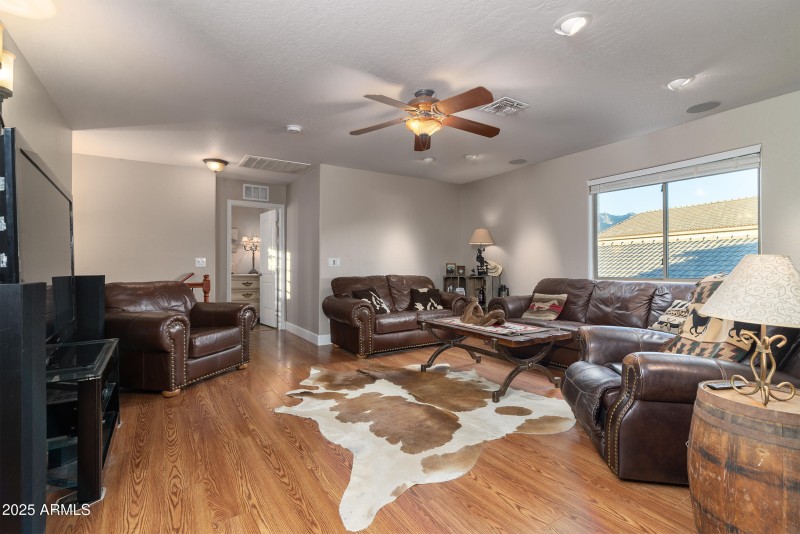 Upstairs living room