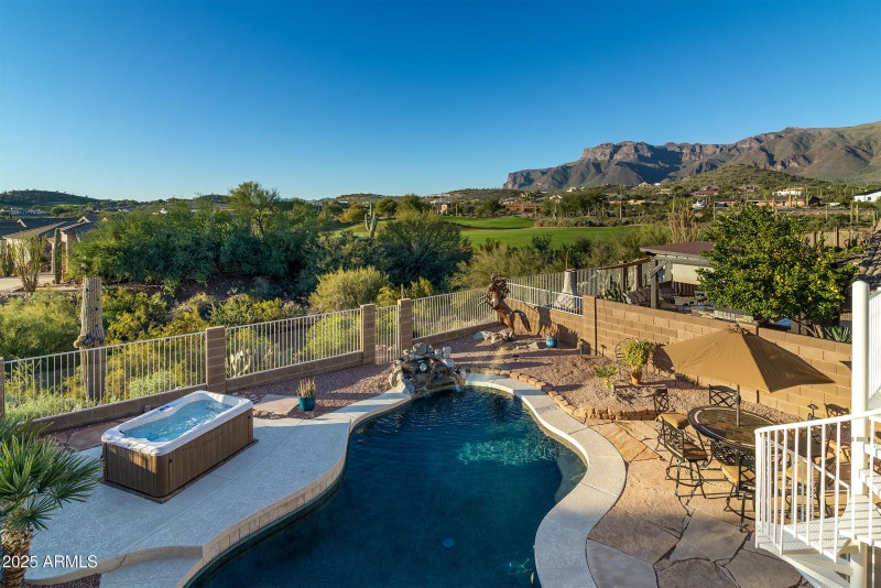 View from master balcony