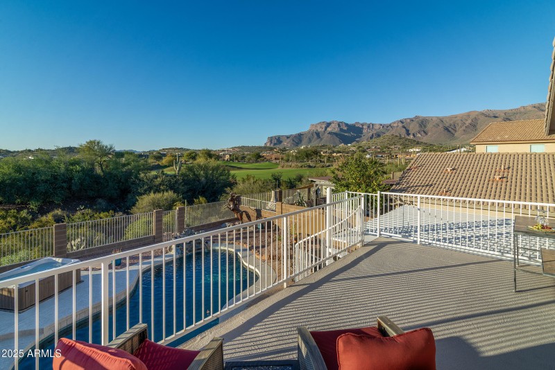 Balcony with amazing views