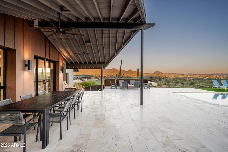 Spacious Covered Patio Area
